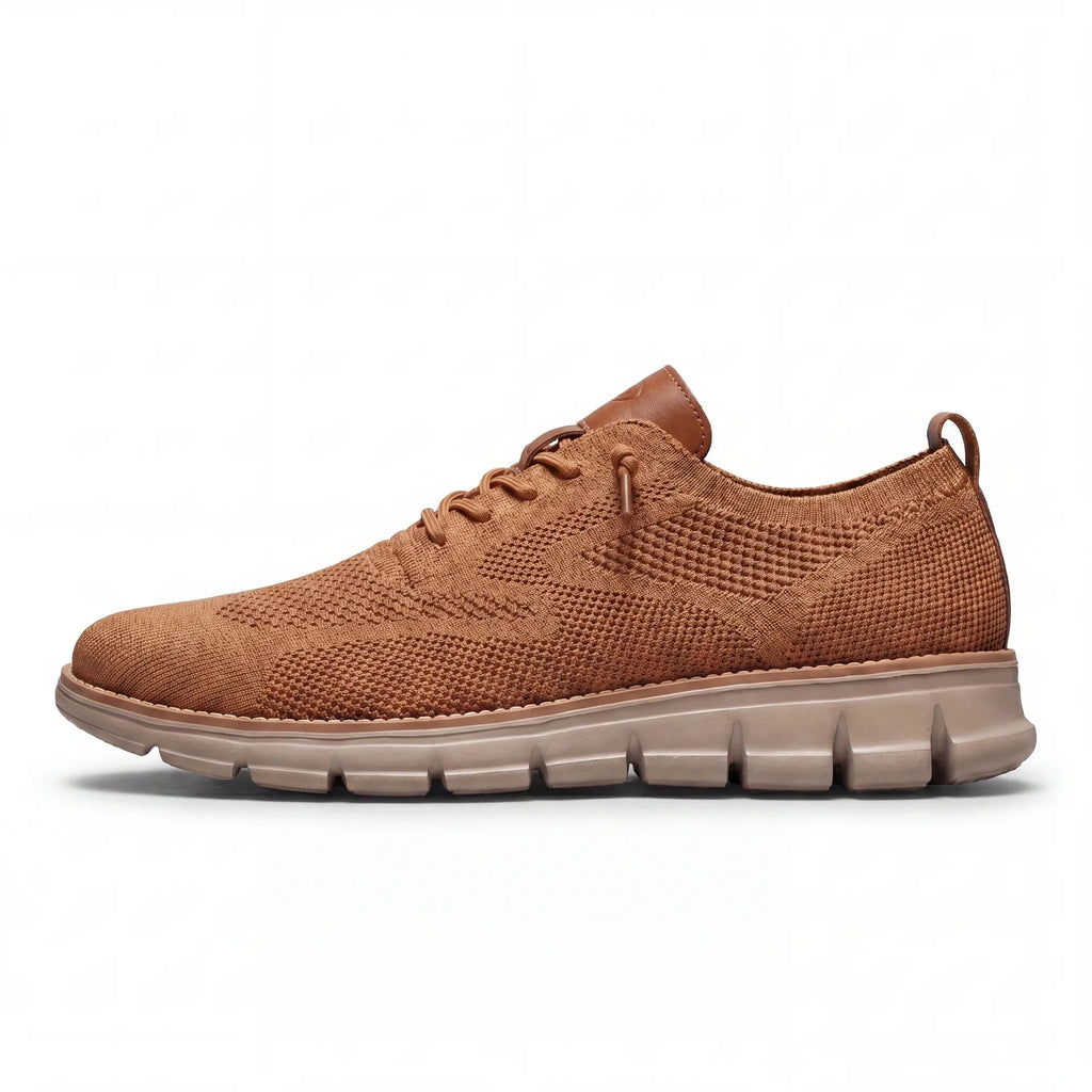 Chaussures Urbaines en Cuir et Flyknit Semelle à Mémoire de Forme
