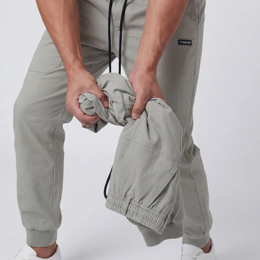 Pantalon Cargo Confortable Élastique à Grandes Poches